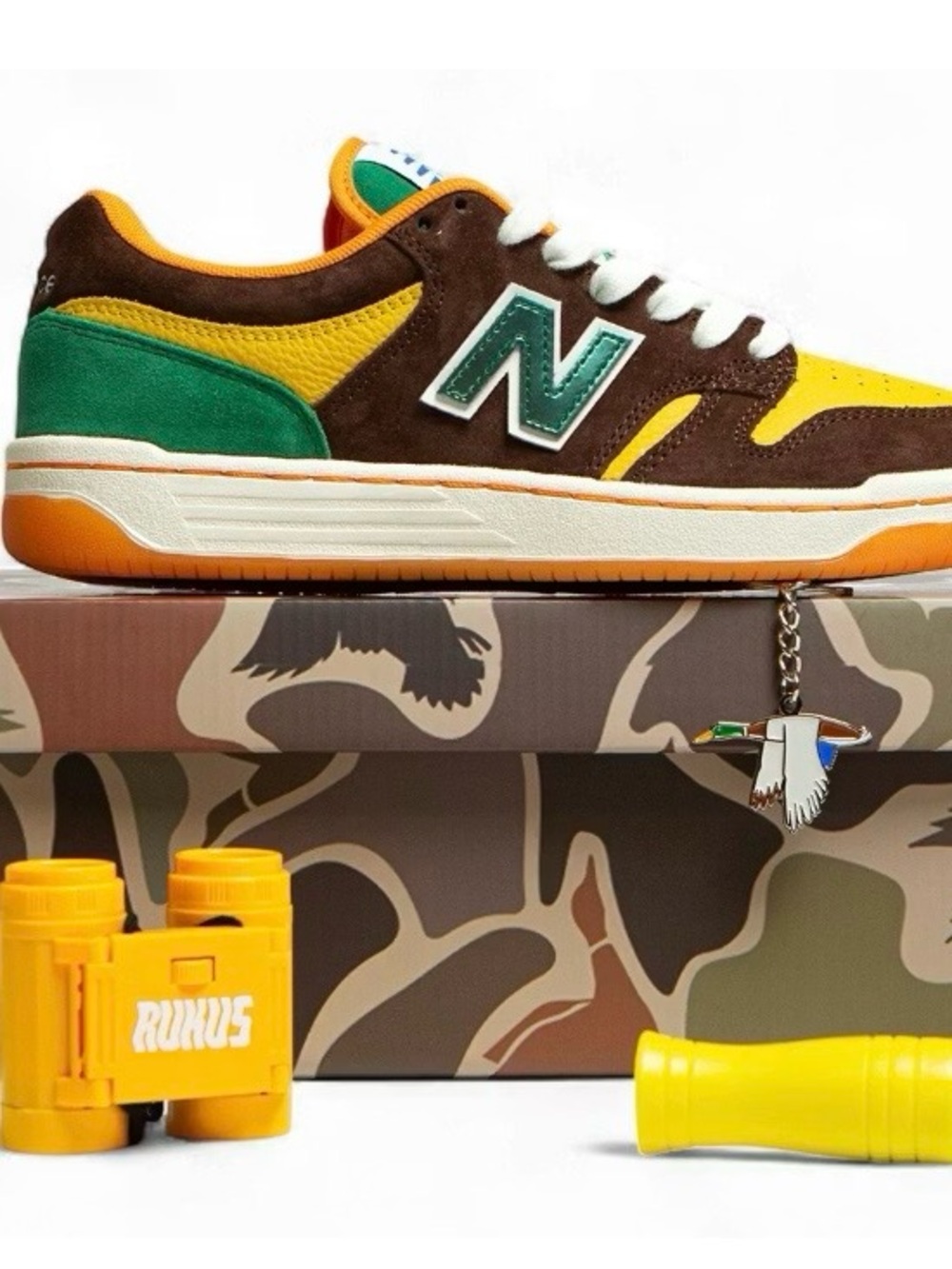 Rukus New Balance Numeric 480 Mallard Duck Size 10.5 (Special Box)